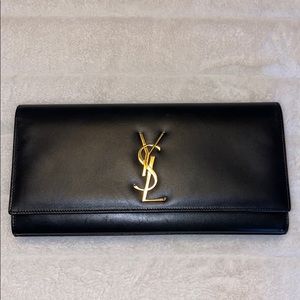 Yves Saint Laurent Clutch YSL KATE CLUTCH IN SHINY LEATHER